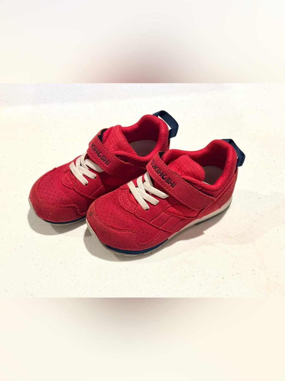 Tsukihoshi Red Racer Baby Kids Sneakers size 10